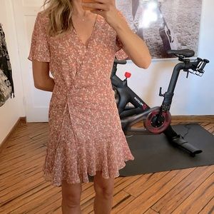 BB Dakota floral faux wrap dress size 2 worn once